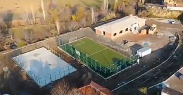 Gençlik merkezi inşaatı devam ediyor