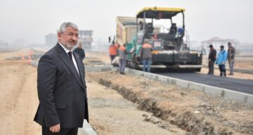 Başkan çalışmaları yerinde inceledi