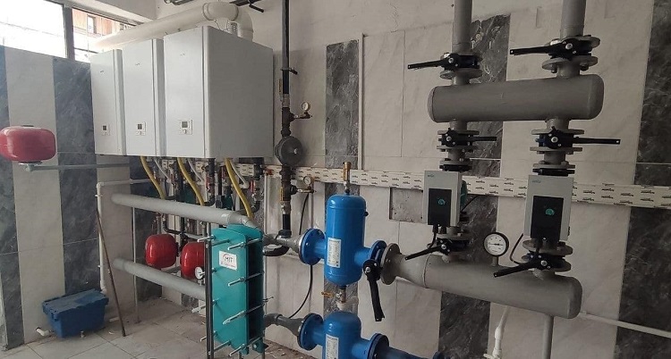 21 okulda doğalgaz dönüşümü yapıldı
