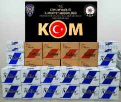 Sahte bandrollü makaron yakalandı