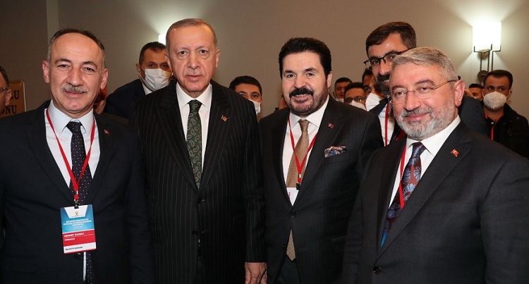 Cumhurbaşkanı Erdoğan ile görüştü