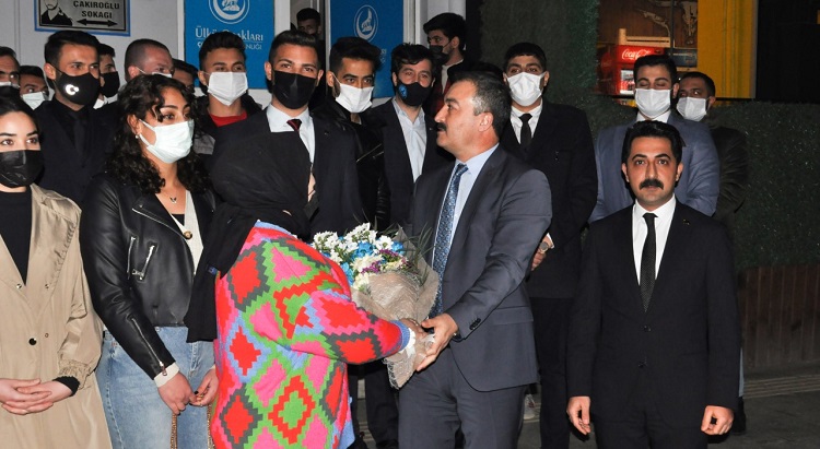 Ülkü Ocaklarına Rektör’den ziyaret