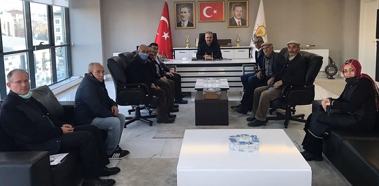 Başkan Ahlatcı’ya teşekkür ziyareti