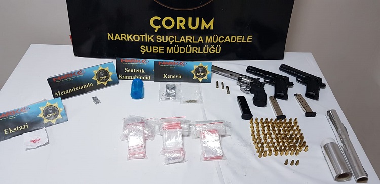 Çorum’da uyuşturucuya geçit yok