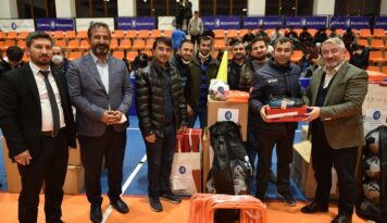 Belediye’den amatör spora destek