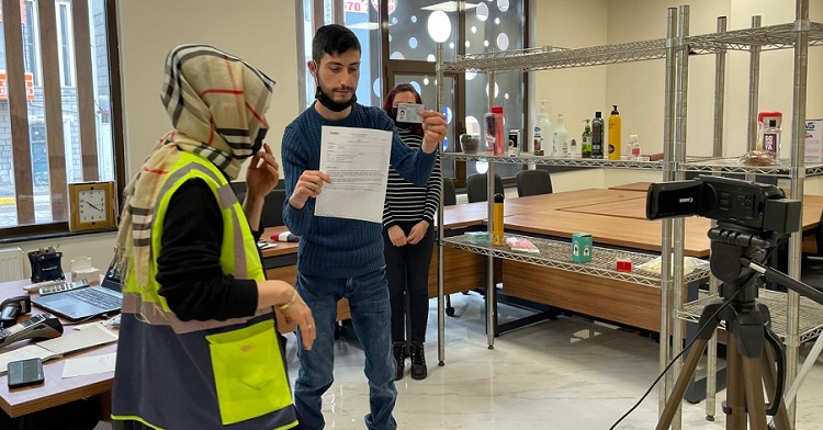 Kasiyer ve satış danışmanı sınavı