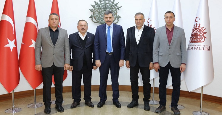 Zanaatkarlar’dan Vali Çiftçi’ye ziyaret