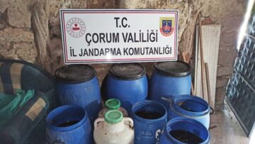 500 litre sahte içki yakalandı!