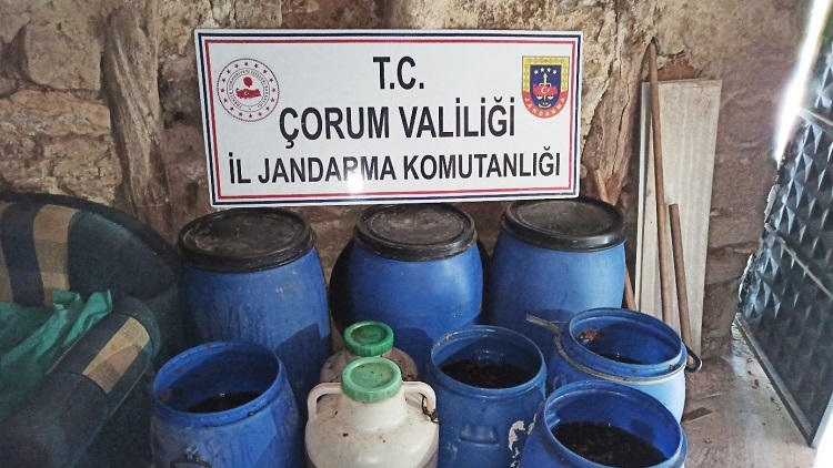 500 litre sahte içki yakalandı!