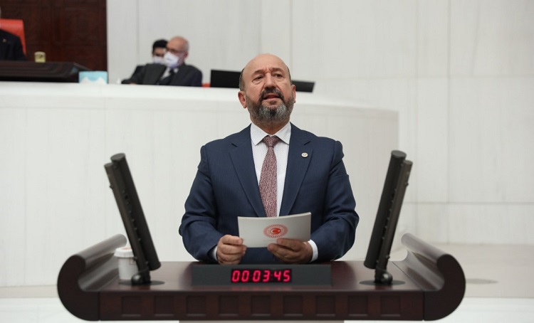 Bütçe görüşmelerinde konuşma yaptı