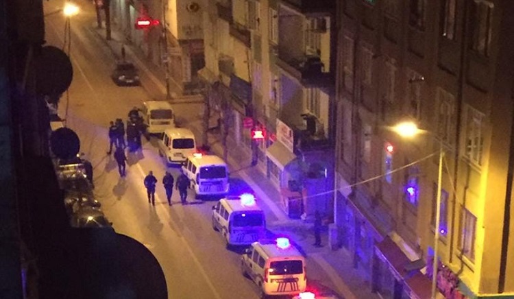 Gece yarısı rastgele ateş açtı!