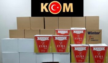 Polis kaçak makaron yakaladı