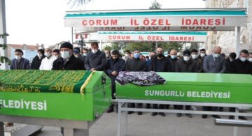 Kızının cenaze namazını kıldırdı