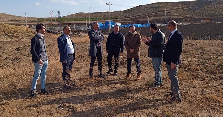 Arıtma tesisi için yer tespiti yapıldı
