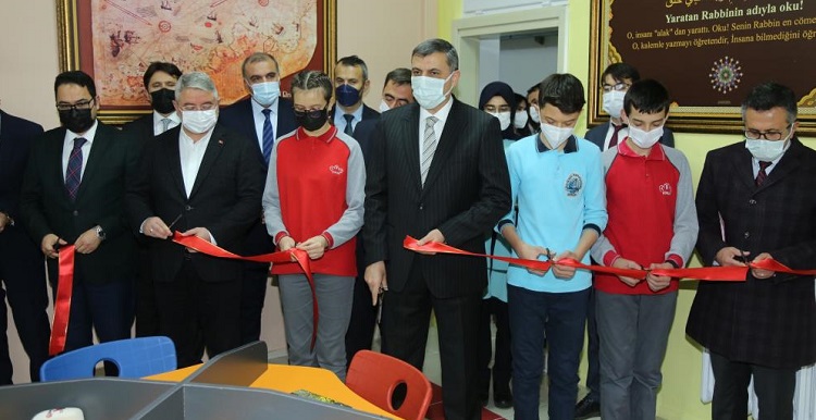 Çorum’da 60 okula kütüphane kuruldu