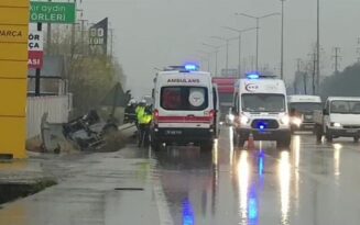 Kazada sürücü hayatını kaybetti