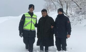 Kayıp bekçiyi jandarma buldu