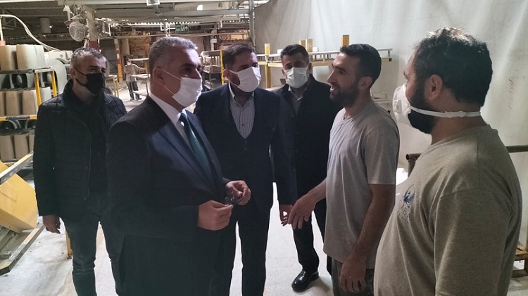 Ahlatcı’dan ECE seramik’e ziyaret