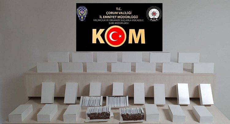 Evinde kaçak makaron bulundu!
