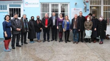 Çocukların kalplerine dokundular