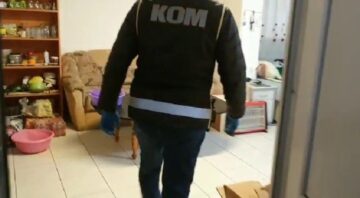 Polis işyerinin deposunda yakaladı!
