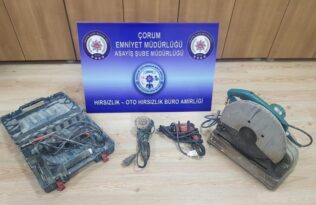 Çalıntı malzemelerle yakalandılar!