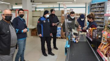 Zabıta KDV indirimini denetledi