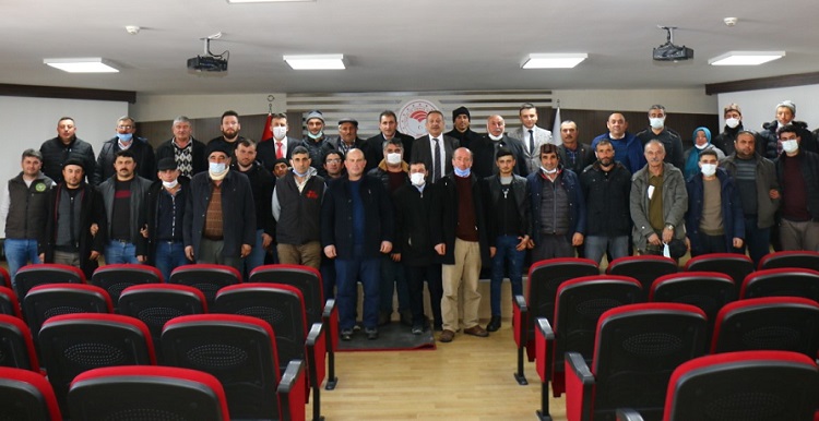 Doludan zarar gören çiftçilere destek