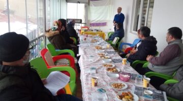 Üyelere Kosgeb destekleri anlatıldı