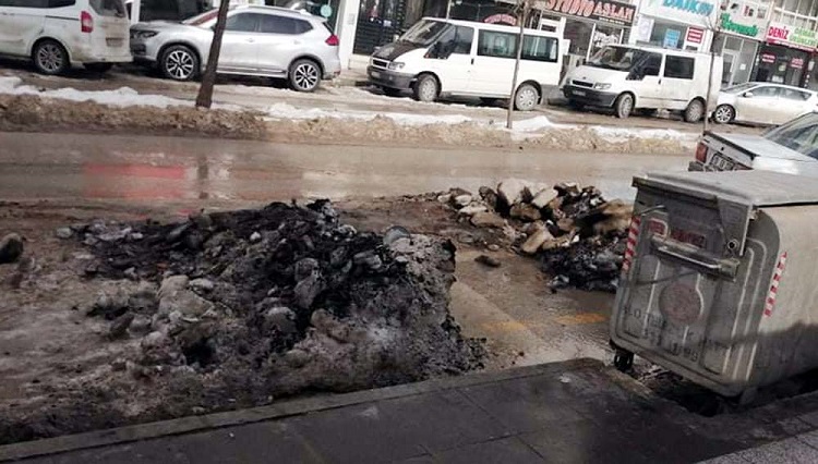 Buz kütleleri şehrimize yakışmadı