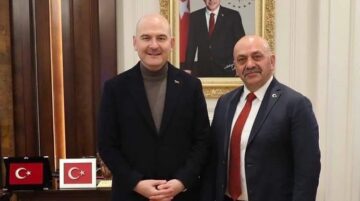 Başkan’dan Süleyman Soylu’ya ziyaret