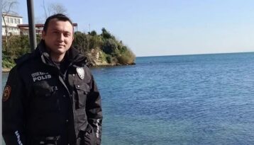 Genç polis kalbine yenik düştü