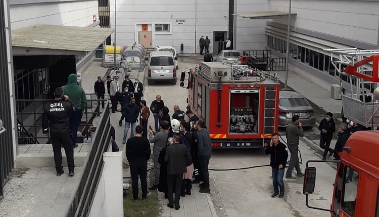 Hastanede yangın paniği yaşandı!