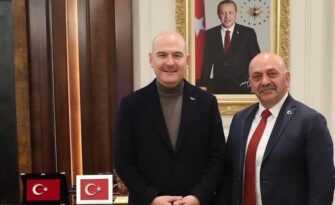 Süleyman Soylu’dan Başkan’a hediye