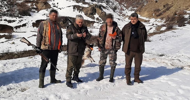 Usulsüz avlanan 18 kişiye ceza