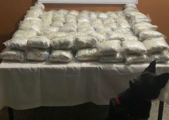 Otobüsten çıkan eroin şaşırttı!