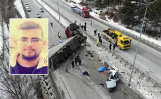 Askere giderken kazada can verdi!