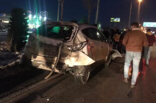 Ankara Yolunda zincirleme kaza!