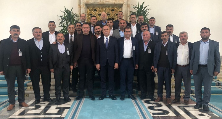 Muhtarlardan Ceylan’a hizmet teşekkürü