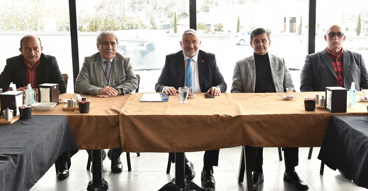 Aşgın il genel meclis üyeleriyle buluştu
