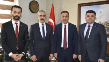 MHP’den Muhsin Dere’ye ziyaret
