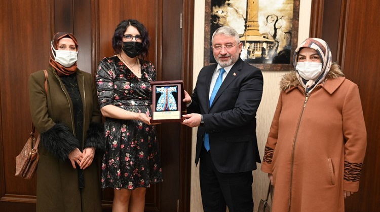 Başkan Aşgın’a teşekkür ziyareti