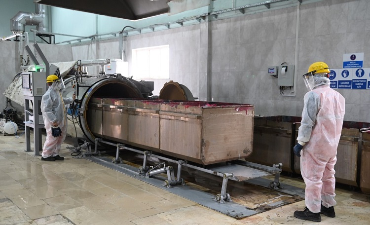 Belediye 727 ton tıbbi atık bertaraf etti