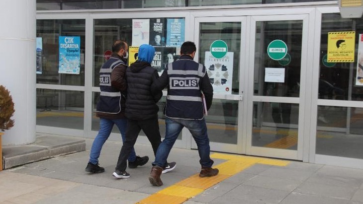 Hırsızlık suçundan 1 kişi tutuklandı