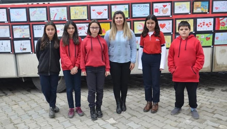 Kan bağışına kliple destek verdiler