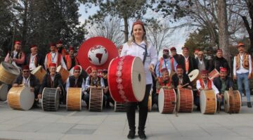 Çorum’un ilk kadın davulcusu!