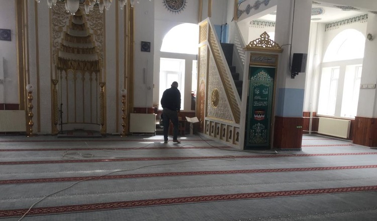 Ortaköy’de camiler Ramazan’a hazır