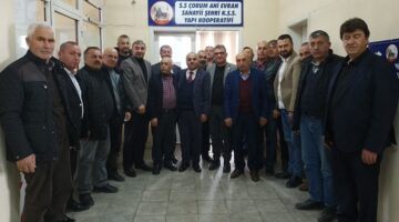 Başkanlar Ahi Evran’da buluştu