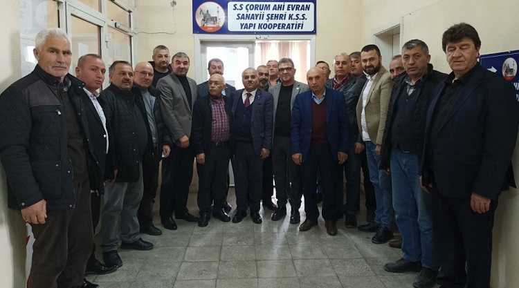 Başkanlar Ahi Evran’da buluştu