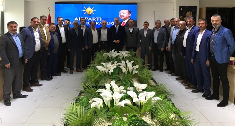 Muhtarlardan Ahlatcı’ya ziyaret